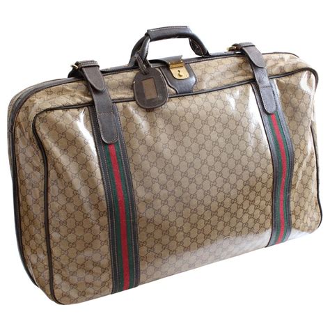 gucci luggage vintage.